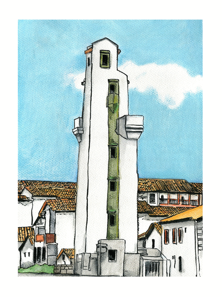 Saint Jean de Luz lighthouse - Estudio de arte Pasaiarte, estudio pasaiarte, Donosti, 