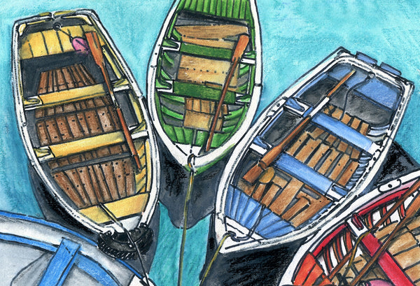 Five Boats - Estudio de arte Pasaiarte, estudio pasaiarte, Donosti, 